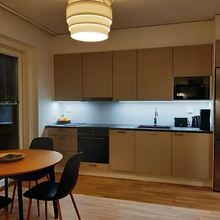 Apartmán Premium Kaksio Rauman Keskustassa, Parveke Ja Sauna