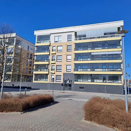 Апартаменты Premium Kaksio Rauman Keskustassa, Parveke Ja Sauna
