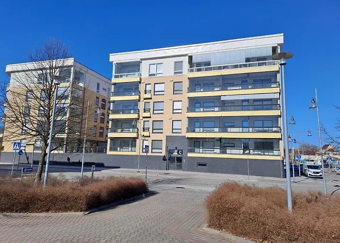 Апартаменты Premium Kaksio Rauman Keskustassa, Parveke Ja Sauna