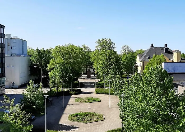 Premium Kaksio Rauman Keskustassa, Parveke Ja Sauna * Раума